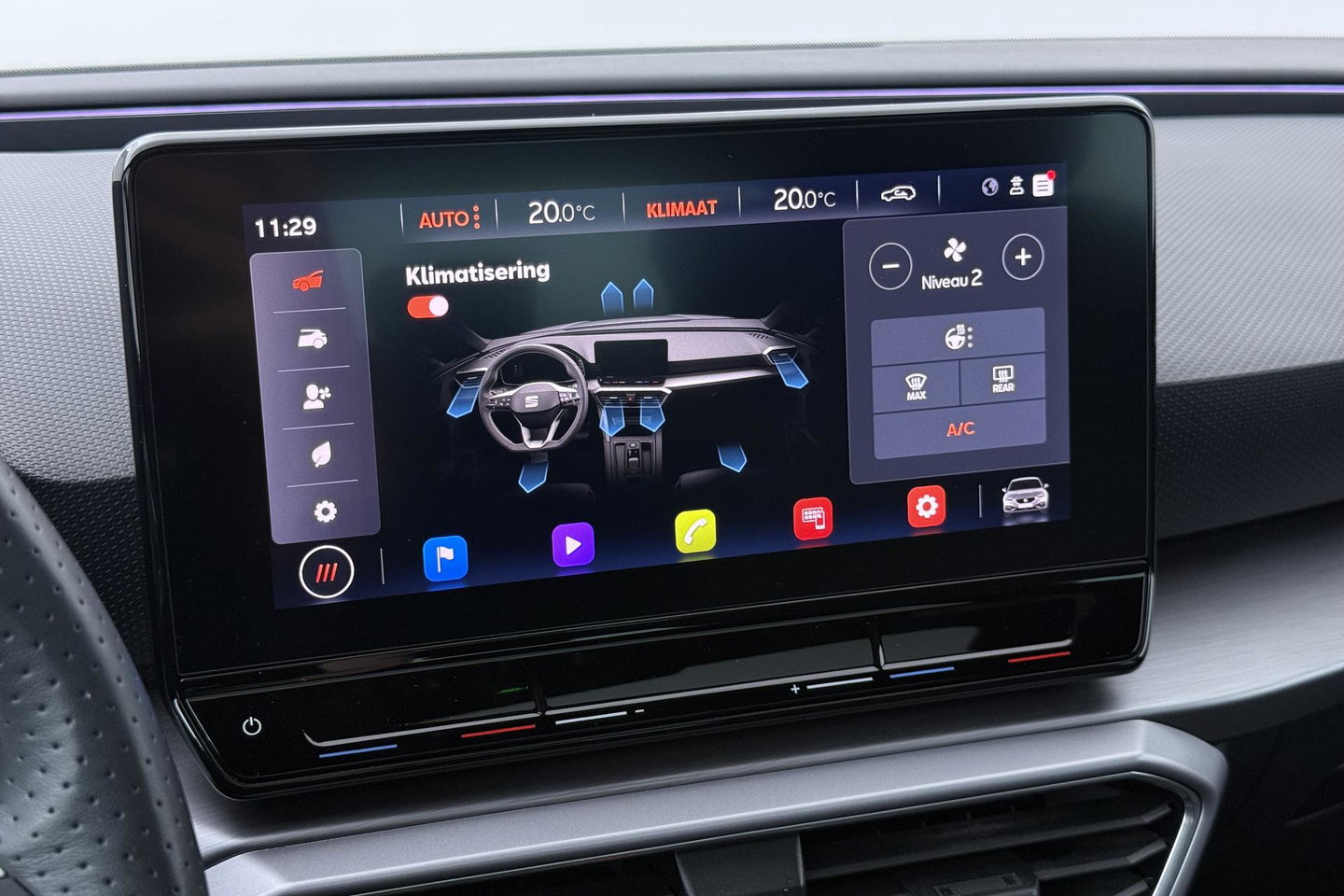SEAT Leon 1.4 TSI eHybrid PHEV FR | ACC | Panoramadak | Stuurverwarming | Camera | Keyless | 18 Inch