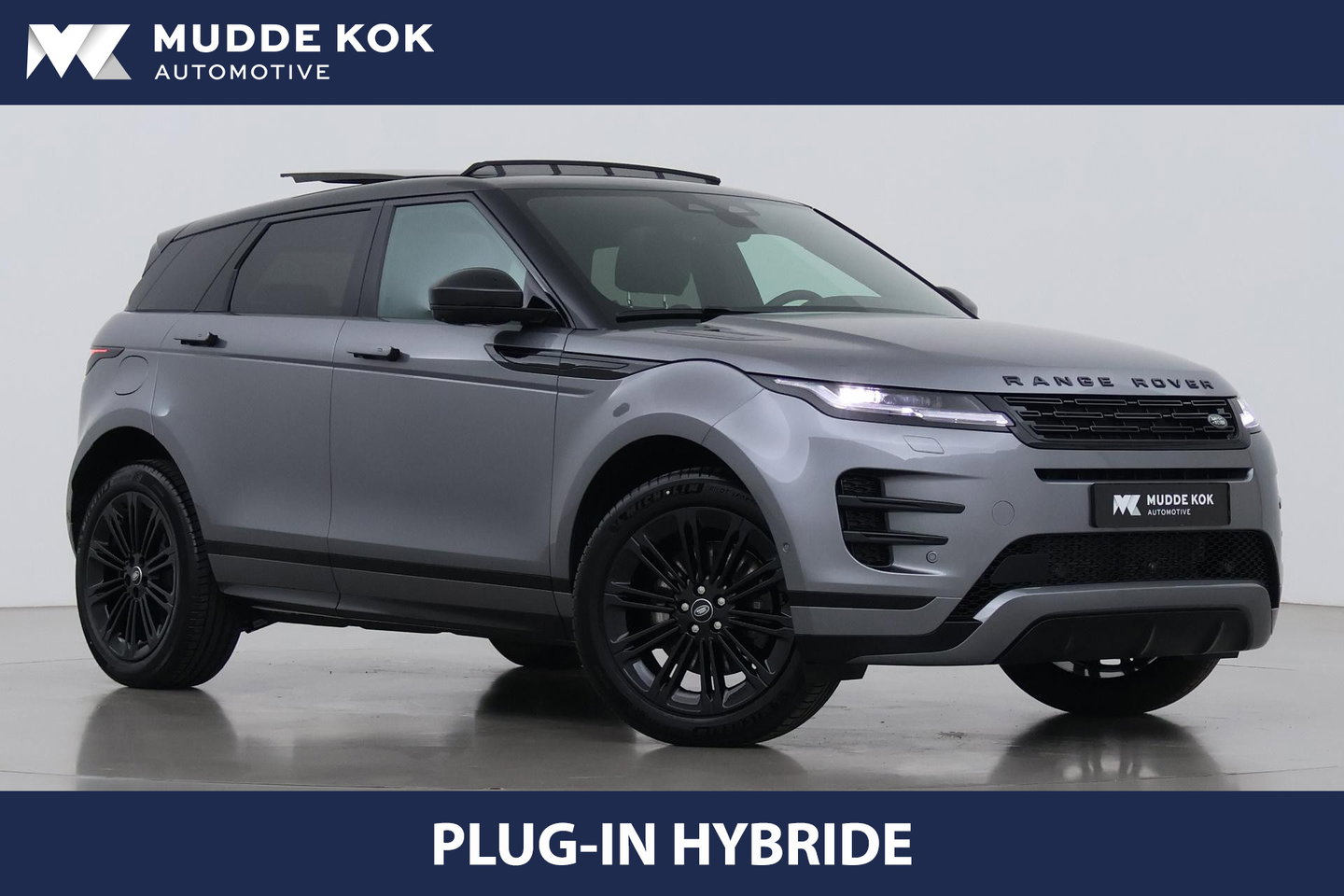 Land Rover Range Rover Evoque P270e PHEV Dynamic SE | Schuif/kanteldak | Black Pack | Cold Climate Pack | Meridian | 360 Camera | 20 Inch