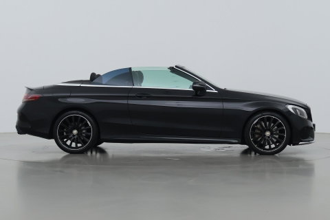 Mercedes-Benz C-Klasse Cabrio 200 Edition 1 | AMG-Line | Nekverwarming | Dodehoekassistent | Parkeerassistent | Stoelverwarming | LED | 18 Inch AMG