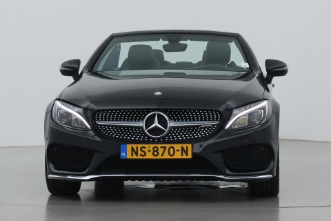 Mercedes-Benz C-Klasse Cabrio 200 Edition 1 | AMG-Line | Nekverwarming | Dodehoekassistent | Parkeerassistent | Stoelverwarming | LED | 18 Inch AMG