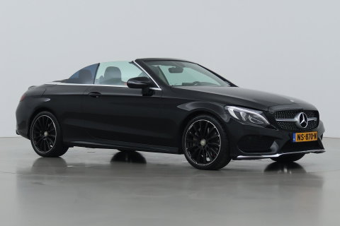 Mercedes-Benz C-Klasse Cabrio 200 Edition 1 | AMG-Line | Nekverwarming | Dodehoekassistent | Parkeerassistent | Stoelverwarming | LED | 18 Inch AMG