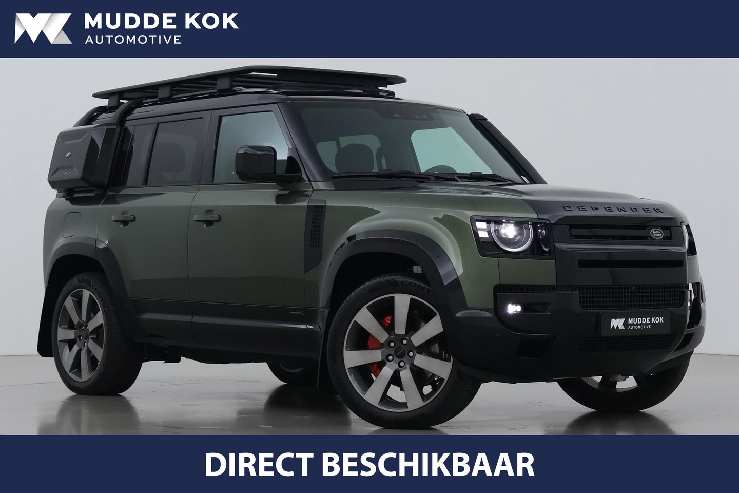 Land Rover Defender 2.0 P300e 110 X | FACELIFT | Explorer Pack | ClearSight | Meridian Surround | Trekhaak | Luchtvering | Koelbox | Panoramadak