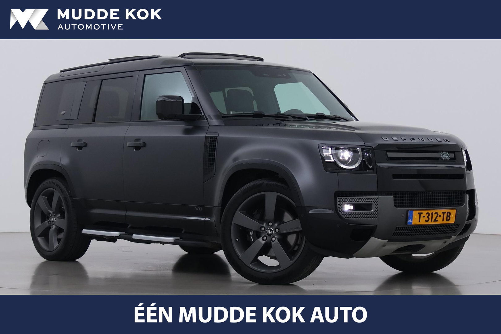 Land Rover Defender 110 5.0 P525 110 V8 Carpathian Edition | Luchtvering | Treeplanken | Meridian Surround | Koelbox | Trekhaak | ClearSight