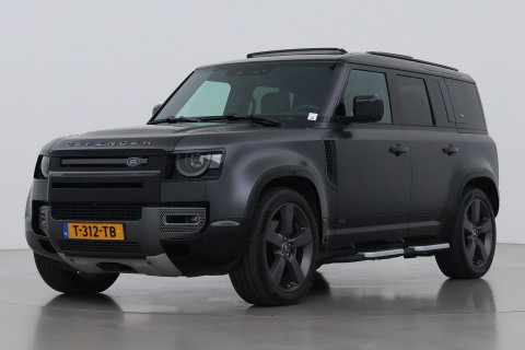 Land Rover Defender 110 5.0 P525 110 V8 Carpathian Edition | Luchtvering | Treeplanken | Meridian Surround | Koelbox | Trekhaak | ClearSight
