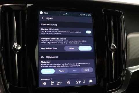 Volvo V90 T6 Plug-in hybrid Bright | ACC | Harman/Kardon | BLIS | Keyless | Stoel+Stuurverwarming | Getint Glas