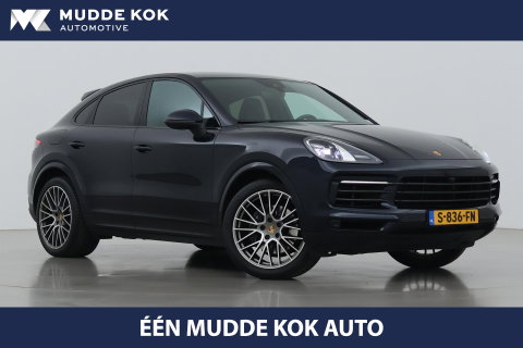 Porsche Cayenne Coupé 3.0 E-Hybrid Platinum Edition | Luchtvering | Panoramadak | Sport Chrono | Soft-Close | 360° Camera | 21 Inch