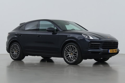 Porsche Cayenne Coupé 3.0 E-Hybrid Platinum Edition | Luchtvering | Panoramadak | Sport Chrono | Soft-Close | 360° Camera | 21 Inch