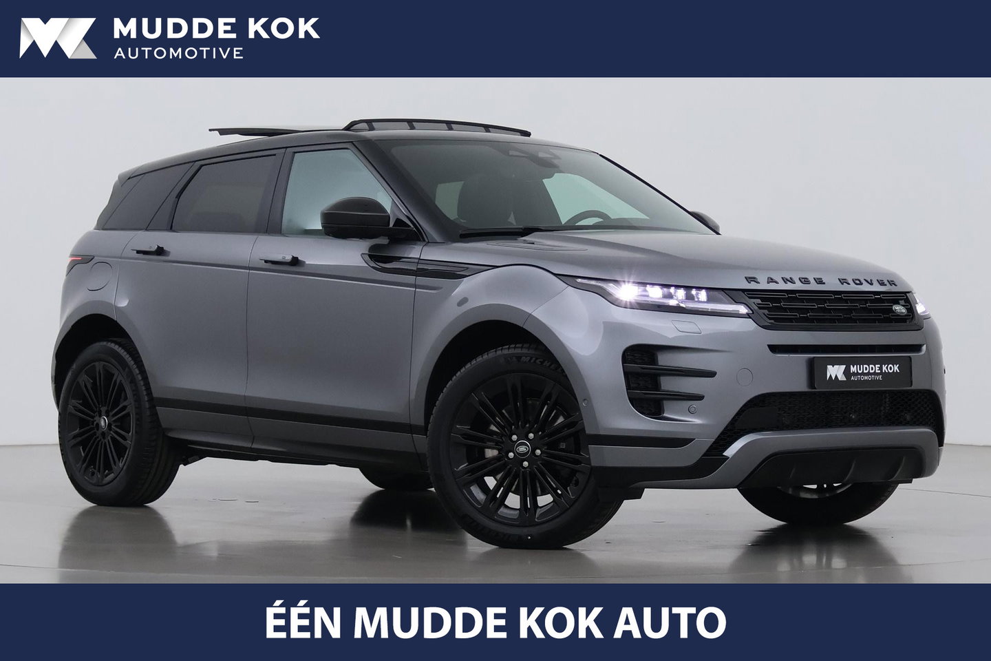 Land Rover Range Rover Evoque P270e PHEV Dynamic SE | Black Pack | Schuif/kanteldak | ACC | 20 Inch | Stuur+Voorruitverwarming