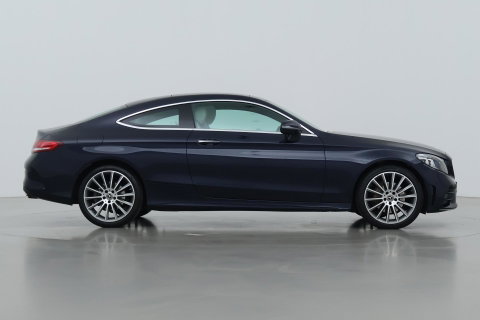 Mercedes-Benz C-Klasse Coupé 180 Premium Plus Pack | Luchtvering | Burmester | Panoramadak | 360° Camera | Memory | 19 Inch