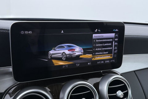 Mercedes-Benz C-Klasse Coupé 180 Premium Plus Pack | Luchtvering | Burmester | Panoramadak | 360° Camera | Memory | 19 Inch