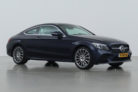 Mercedes-Benz C-Klasse Coupé 180 Premium Plus Pack | Luchtvering | Burmester | Panoramadak | 360° Camera | Memory | 19 Inch