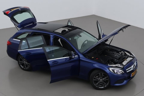 Mercedes-Benz C-Klasse Estate 200 Ambition | Automaat | Panoramadak | Trekhaak | Cruise Control | 18 Inch