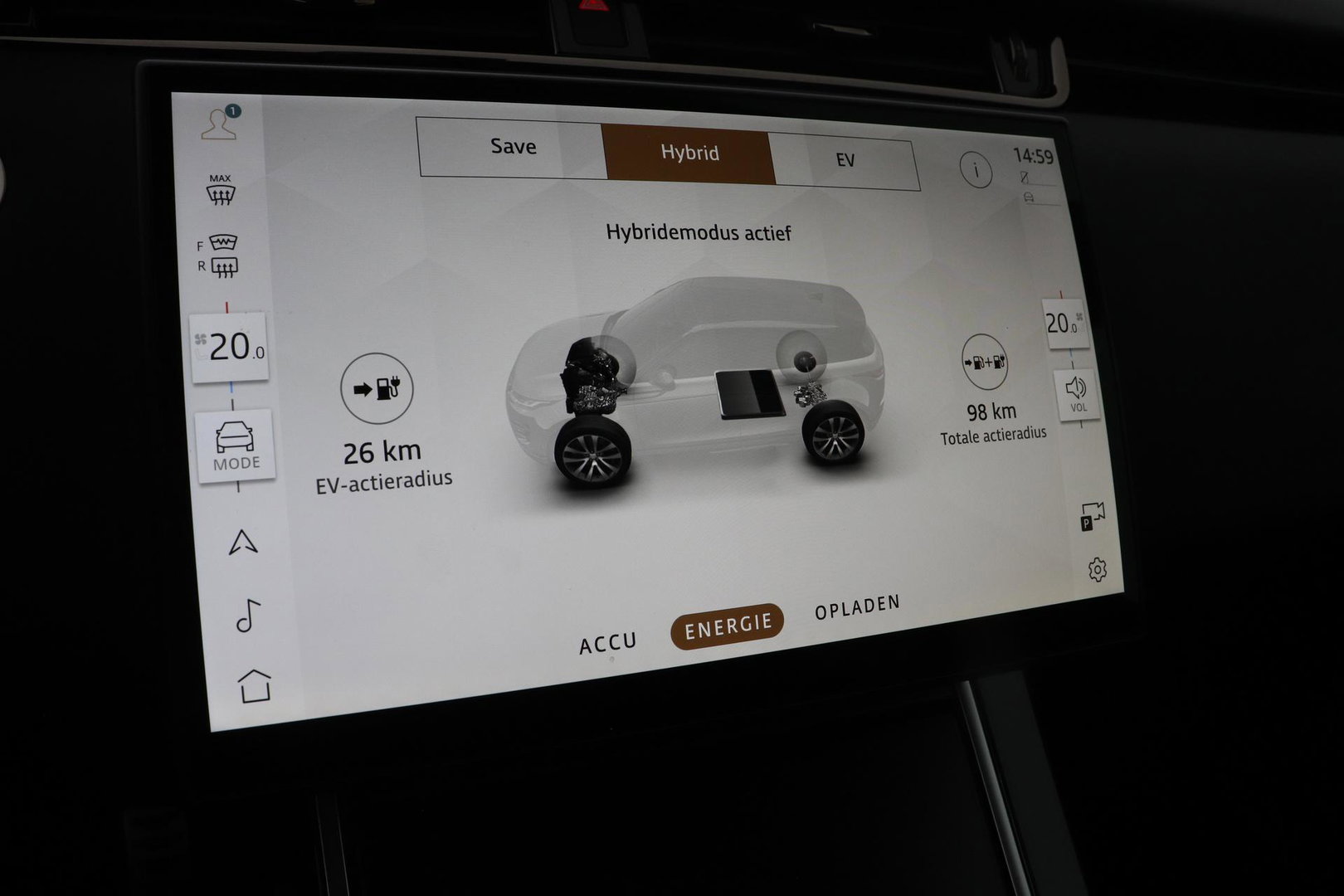 Land Rover Range Rover Evoque P270e PHEV Dynamic SE | Black Pack | Panoramadak | 360° Camera | ACC | 20 Inch