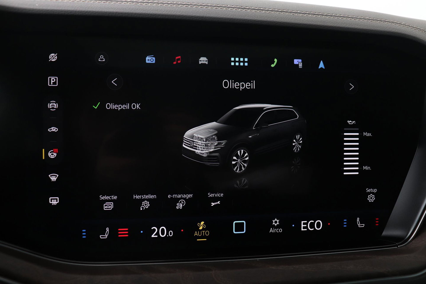 Volkswagen Touareg 3.0 TSi eHybrid 4MOTION Elegance | Luchtvering | Trekhaak | Panoramadak | Head-Up | 360 Camera | Ventilatie | Stoel+Stuurverwarming