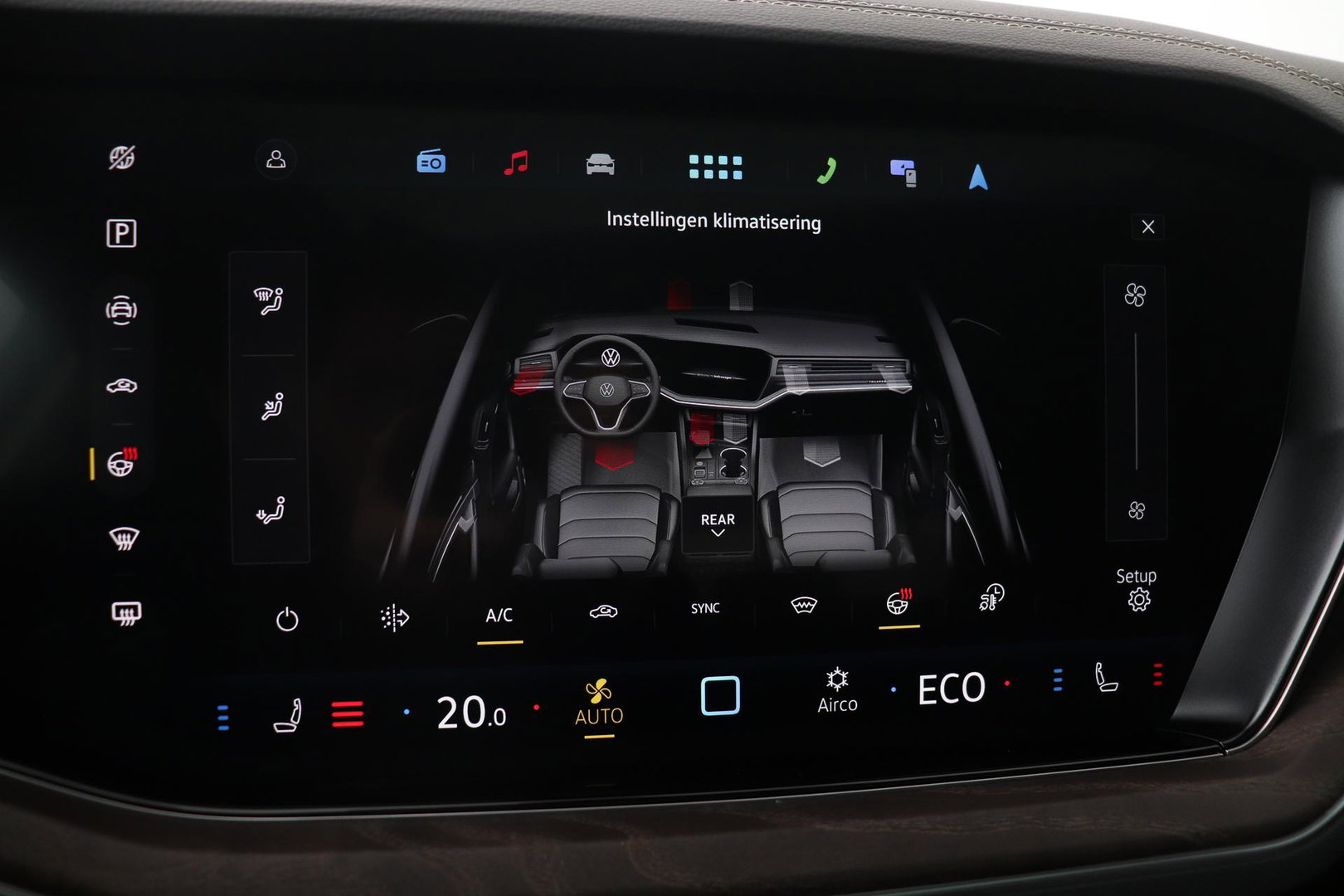 Volkswagen Touareg 3.0 TSi eHybrid 4MOTION Elegance | Luchtvering | Trekhaak | Panoramadak | Head-Up | 360 Camera | Ventilatie | Stoel+Stuurverwarming