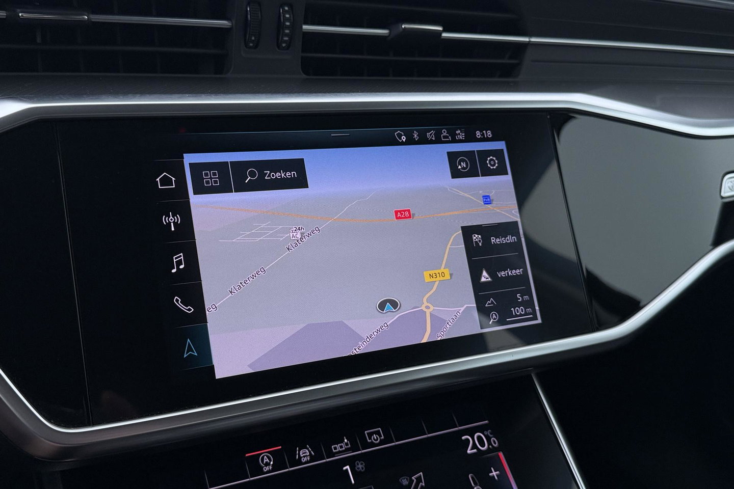 Audi A6 Avant 45 TFSI Design Pro Line Plus | ACC | Trekhaak | Stoelverwarming | Elektrische Achterklep | Navigatie | LED | 18 Inch