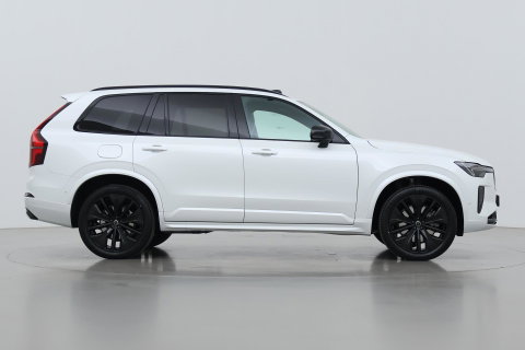 Volvo XC90 T8 Plug-in hybrid Ultra Black Edition | Luchtvering | Trekhaak | Head-Up | 360° Camera | Panoramadak