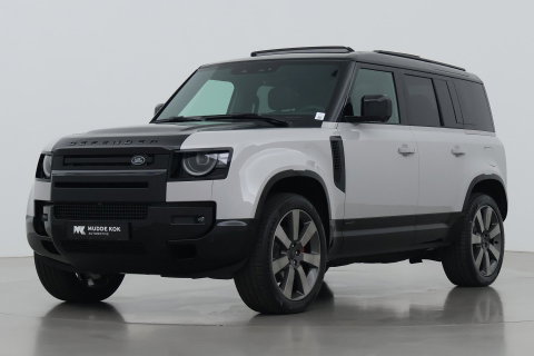 Land Rover Defender 2.0 P300e 110 X | FACELIFT | ClearSight | Meridian Surround | Trekhaak | Luchtvering | Koelbox | Panoramadak | 22 Inch