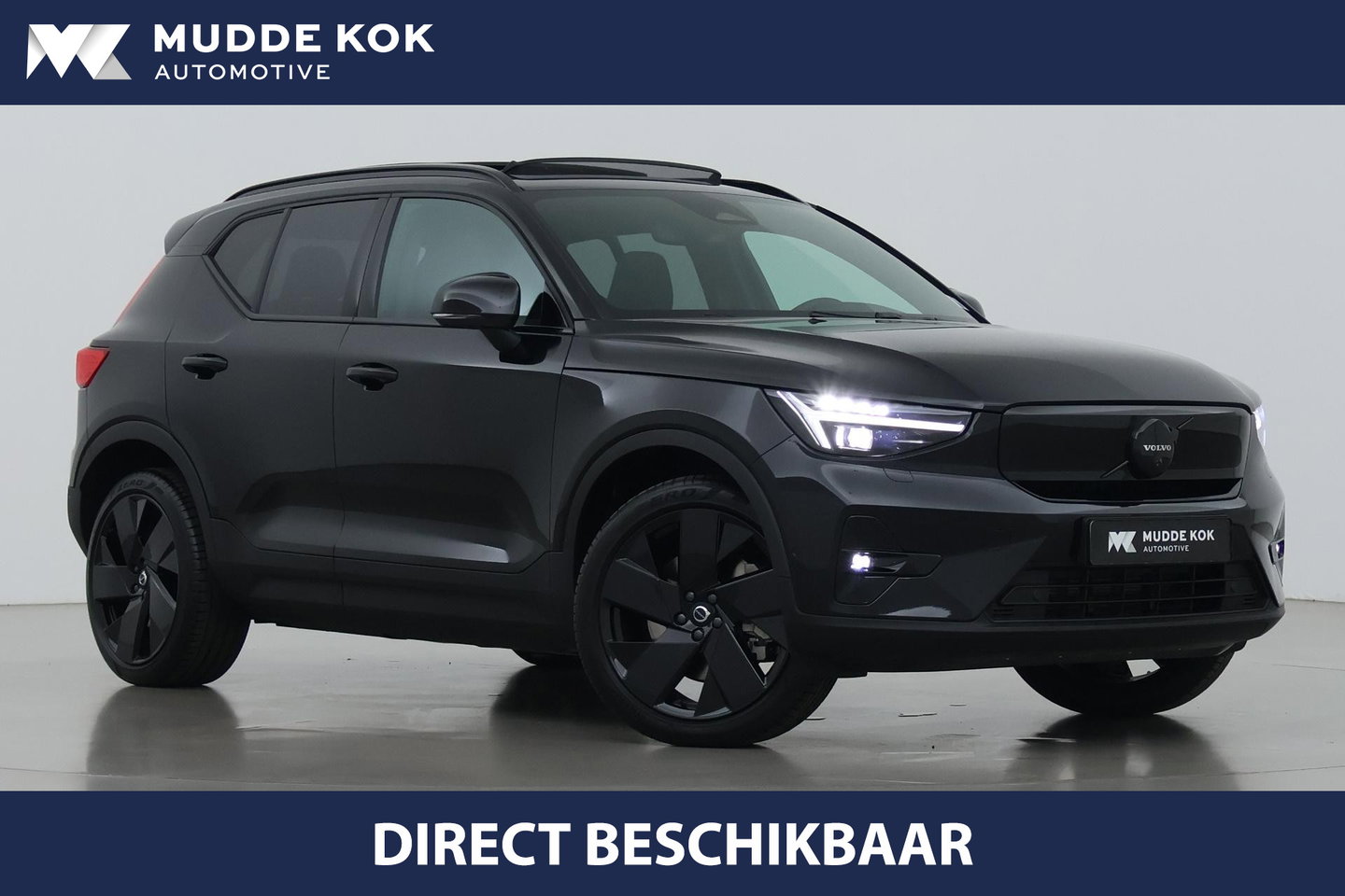 Volvo EX40 Twin Motor Plus Black Edition 82 kWh | ACC | Panoramadak | 360° Camera | Harman/Kardon | Stoel+Stuurverwarming | 20 Inch