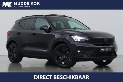 Volvo EX40 Twin Motor Plus Black Edition 82 kWh | ACC | Panoramadak | 360° Camera | Harman/Kardon | Stoel+Stuurverwarming | 20 Inch