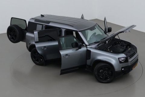 Land Rover Defender 2.0 D200 110 SE | Luchtvering | ClearSight | 360° Camera | Meridian | Stoel+Stuurverwarming
