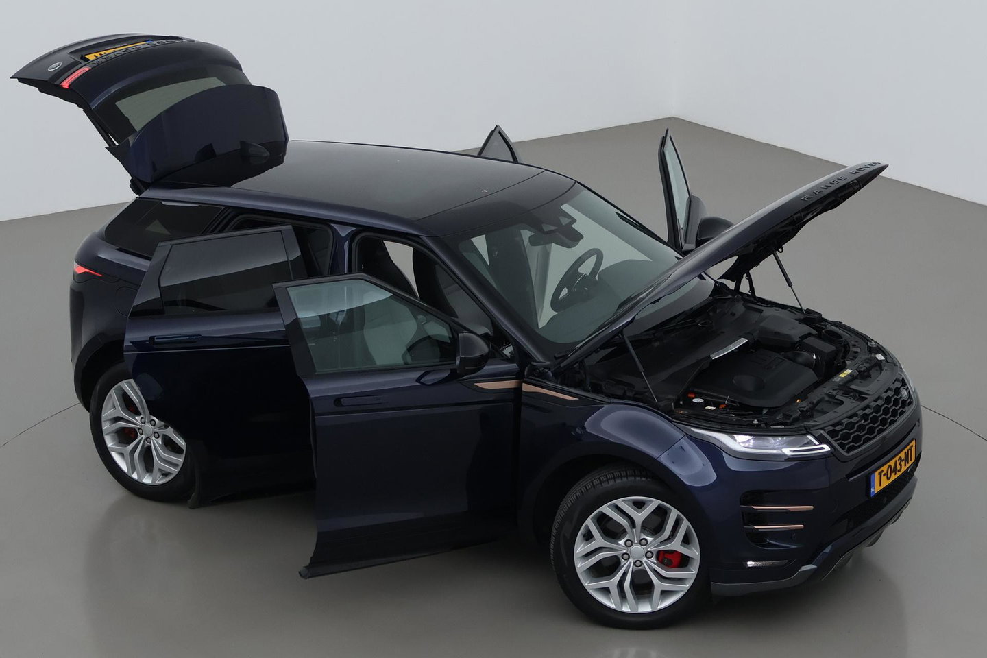 Land Rover Range Rover Evoque P300e R-Dynamic SE | Panoramadak | Blond Leder | ACC | Stoel+Stuurverwarming | Camera | Leder | Getint Glas