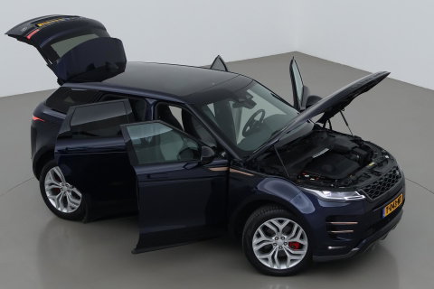 Land Rover Range Rover Evoque P300e R-Dynamic SE | Panoramadak | Blond Leder | ACC | Stoel+Stuurverwarming | Camera | Leder | Getint Glas