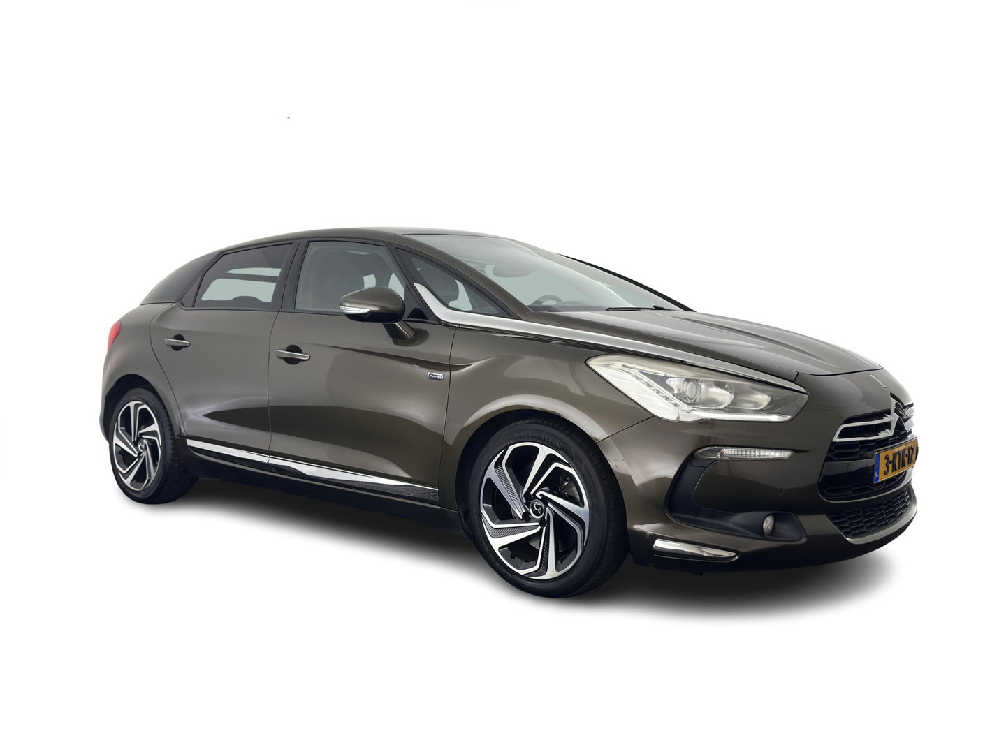Citroën DS5 2.0 Hybrid4 Business Executive Aut. *PANO | HEAD-UP | LEATHER-FABRIC | COMFORT-SEATS | NAVI-FULLMAP | KEYLESS | PRIVACY-GLASS | CAMERA | CRUISE | 17"ALU*