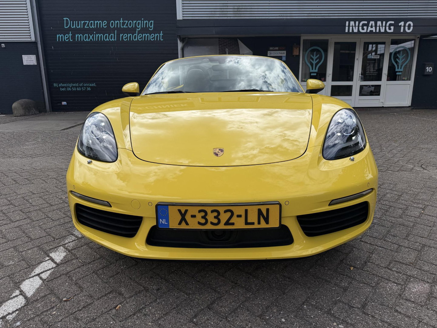 Porsche 718 Boxster S 2.5 Turbo l Sport uitlaat l 350Pk l compleet onderhouden bij Porsche