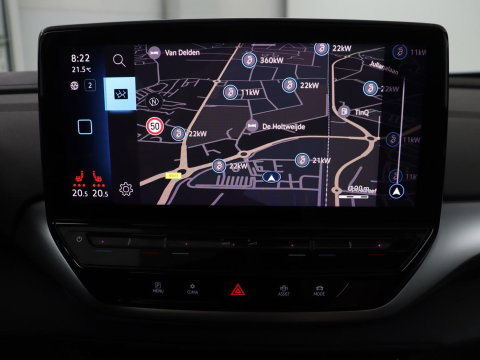 Volkswagen ID.4 First Max 77 kWh | SOH 91,9% | Panoramadak | Leder/alcantara | Memory | Stuur/stoel verwarming | Adaptive cruise | 360 camera | Dodehoek detectie | Carplay | Sfeerverlichting |