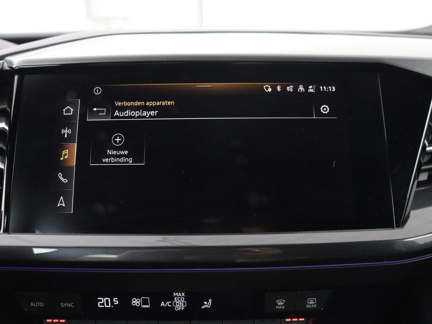 Audi Q4 e-tron 40 Launch edition S Competition 77 kWh | SOH 92,1% | Half leder | Stoelverwarming | Carplay | Adaptive cruise | Climate control | Camera | Park assist | Trekhaak
