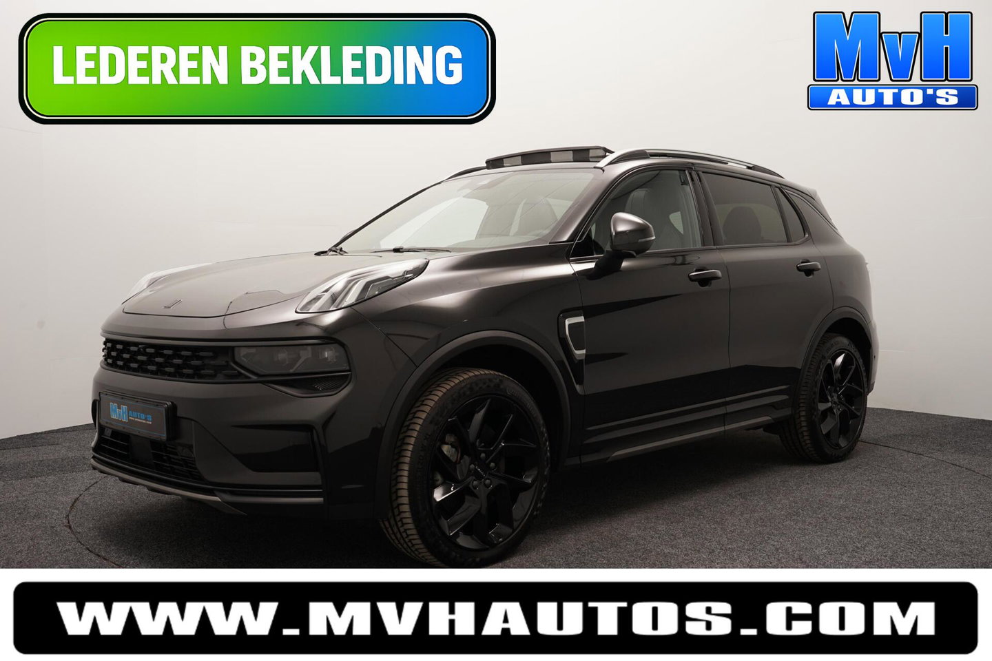 Lynk & Co 01 1.5 PHEV|FULL BLACK XL|ZWARTE.HEMEL|LEER|PANO
