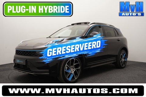 Lynk & Co 01 1.5 PHEV|ZWARTE.HEMEL|360ºCAM|PANO|262PK|SOH97%