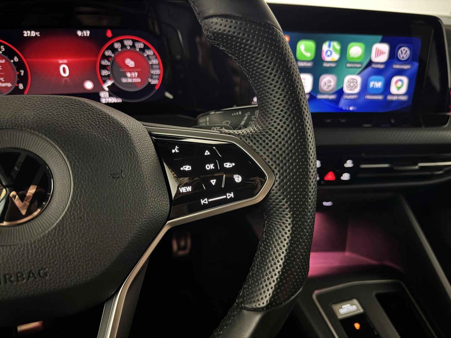 Volkswagen Golf 1.5 eTSI R-Line Sfeer Virtual CarPlay Camera Stoelver.
