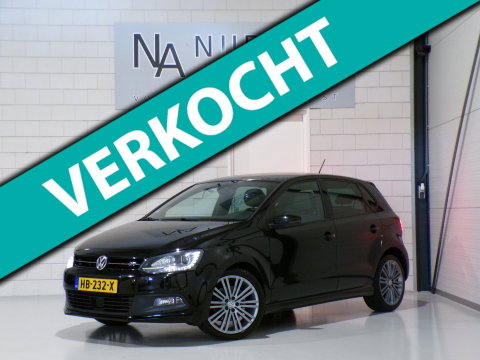 Volkswagen Polo 1.4 TSI BlueGT "Origineel NL!" Automaat! Apple-carplay Stoelverwarming Xenon-LED Camera Adaptive-cruise Sport-ond.