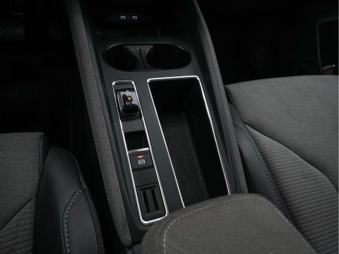 Škoda Enyaq iV 60 [ 3-Fase-11kW ] {SoH-88%} (INCL-BTW) *LEATHER-FABRIC | FULL-LED | DIGI-COCKPIT | CAMERA | KEYLESS | NAVI-FULLMAP | AMBIENTLIGHT | ECC | HEATED-COMFORTSEATS | PRIVACY-GLASS | DAB+ | PDC | CRUISE | 19"ALU*