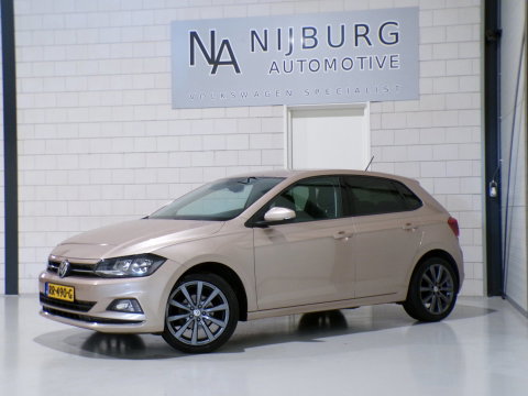 Volkswagen Polo 1.0 TSI Highline "Origineel NL!" Apple-Carplay Parkeersensoren 17"Velgen Adaptive-cruise Sfeerverlichting Garantie