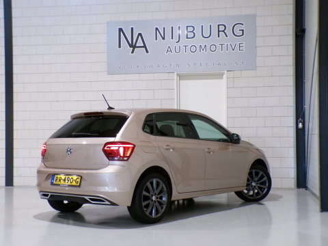 Volkswagen Polo 1.0 TSI Highline "Origineel NL!" Apple-Carplay Parkeersensoren 17"Velgen Adaptive-cruise Sfeerverlichting Garantie