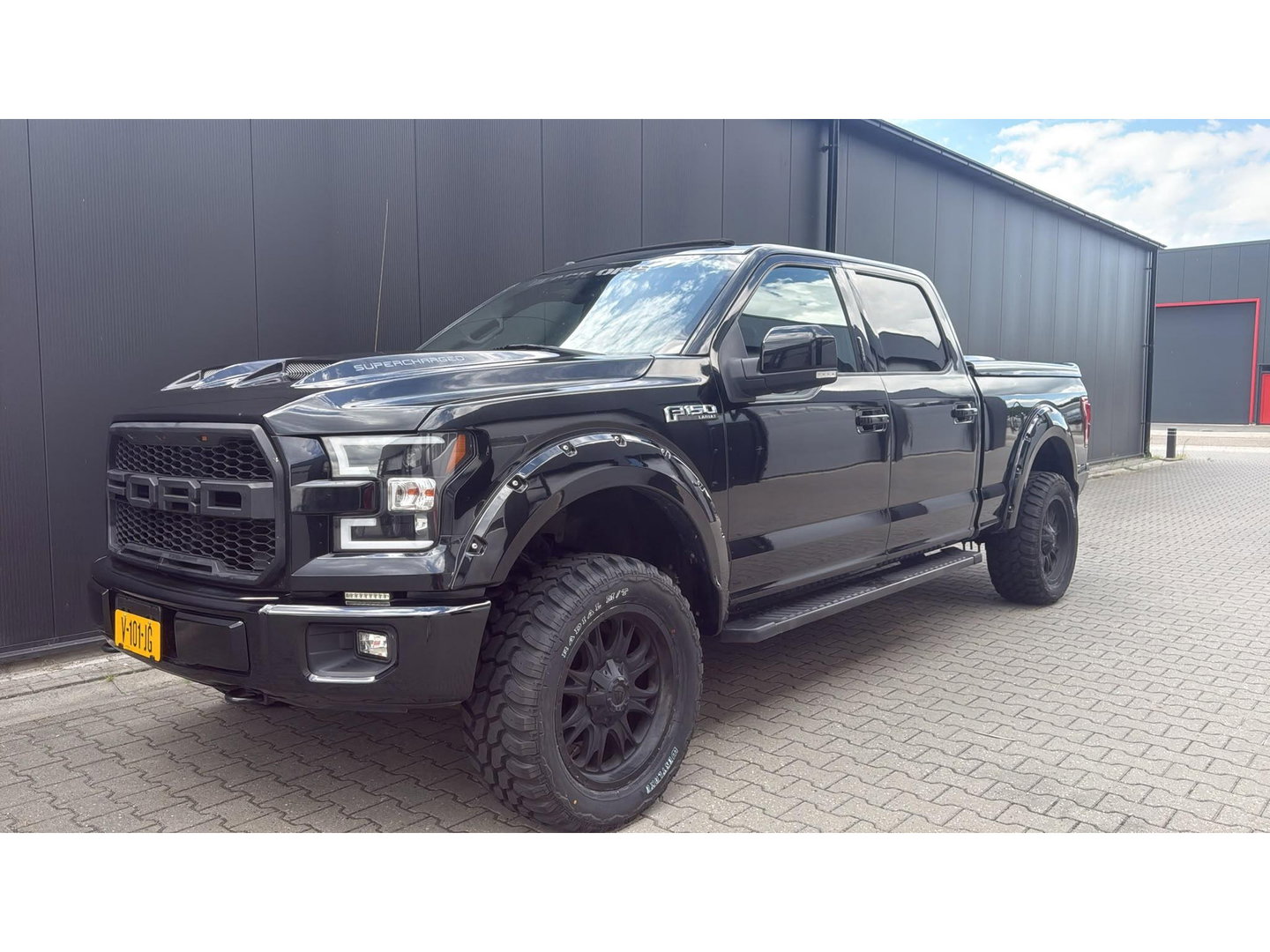 Ford USA F-150 3.5 V6 Ecoboost SuperCrew XXL Blackops Pano Lange laadbak