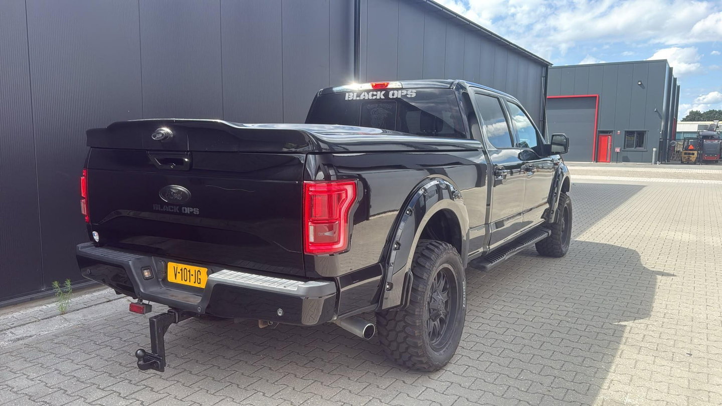 Ford F 150 USA 3.5 V6 Ecoboost SuperCrew XXL Blackops Pano Lange laadbak
