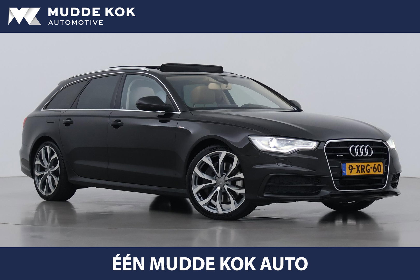 Audi A6 Avant 3.0 TDI BiT quattro Pro Line Plus | Luchtvering | Panoramadak | BOSE | Camera | Keyless | Leder | 20 inch