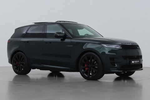 Land Rover Range Rover Sport 3.0 P550e Autobiography PHEV | British Racing Green | Performance Voorstoelen | Trekhaak | Luchtvering | Panoramadak | Meridian 3D | 23 Inch