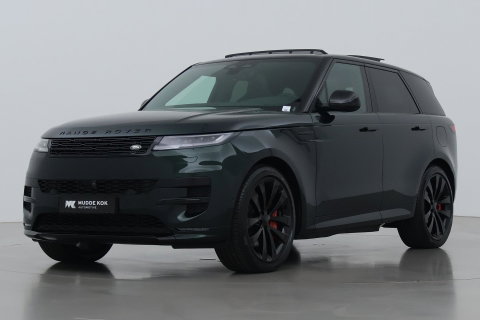 Land Rover Range Rover Sport 3.0 P550e Autobiography PHEV | British Racing Green | Performance Voorstoelen | Trekhaak | Luchtvering | Panoramadak | Meridian 3D | 23 Inch