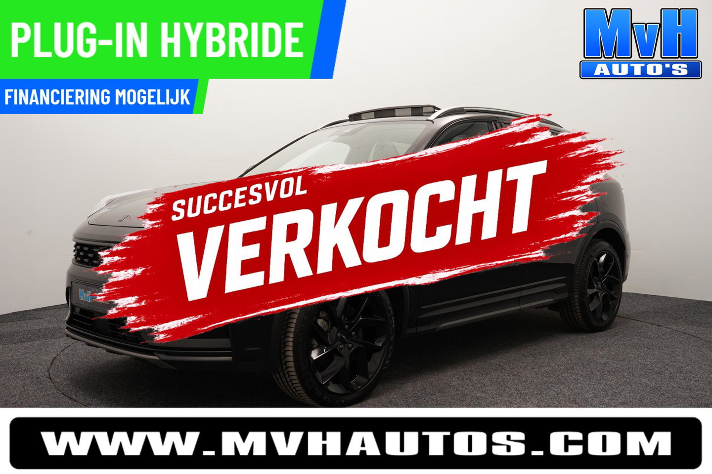 Lynk & Co 01 1.5 PHEV|FULL BLACK XL|ZWARTE.HEMEL|LEER|SOH94%