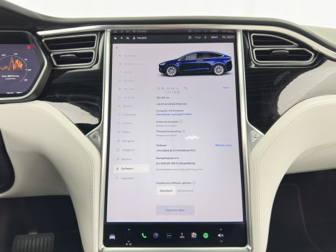 Tesla Model X 90D Base [6-Pers.] Aut. *PANO-WINDOW | AUTO-PILOT | LEATHER-FABRIC | NAVI-FULLMAP | FULL-LED | AIRSUSPENSION | DIGI-COCKPIT | CCS-FASTLOADER | KEYLESS | DAB+ | HEATED-SPORTSEATS | PRIVACY-GLASS | 20"ALU*