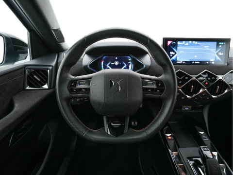 DS DS 3 Crossback E-Tense Performance Line+ 50 kWh Aut. *HEAD-UP | BLINDSPOT | LEATHER-MICROFIBRE | MATRIX-LED | KEYLESS | CAMERA | DIGI-COCKPIT | HEATED-SPORTSEATS | DAB+ | PRIVACY-GLASS | ECC | PDC | CRUISE | 18''ALU*