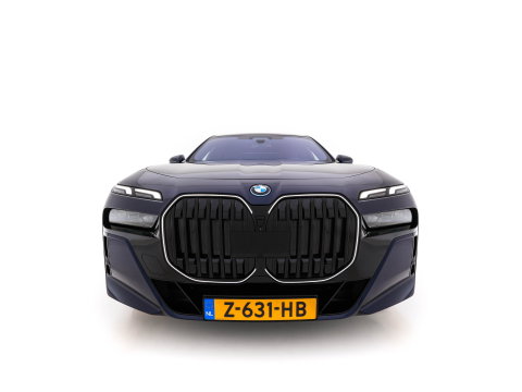 BMW i7 xDrive60 106 kWh M-Sportpack [3-Fase-11kW] {SoH-98%} (INCL.BTW) *PANO | HEAD-UP | LUXURY-LEATHER | FULL-LED | BLIND-SPOT | BOWERS&WILKINS | MEMORY-PACK | TOP-VIEW | VENTILATED/HEATED-COMFORTSEATS | SOFT-CLOSE | WIDE-SREEN-DIGICOCKPIT | KEYLESS
