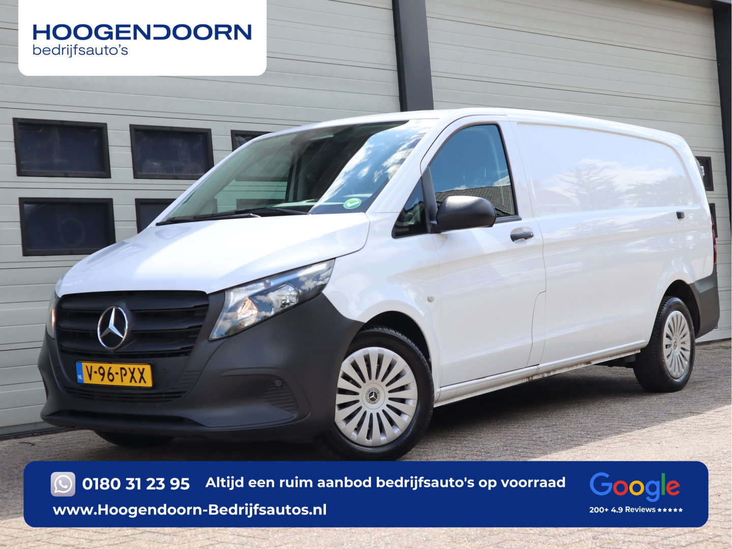Mercedes-Benz Vito 116 CDI Automaat - Euro 6 - L3 Extra Lang - Camera - Cruise - 3 Zits