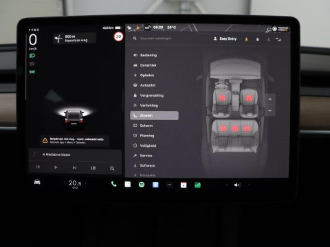 Tesla Model 3 Long Range AWD 75 kWh | SOH 88,8% | Panoramadak | Leder | Memory | Stuur/stoel verwarming | Achterbank verwarming | Adaptive cruise | Climate control