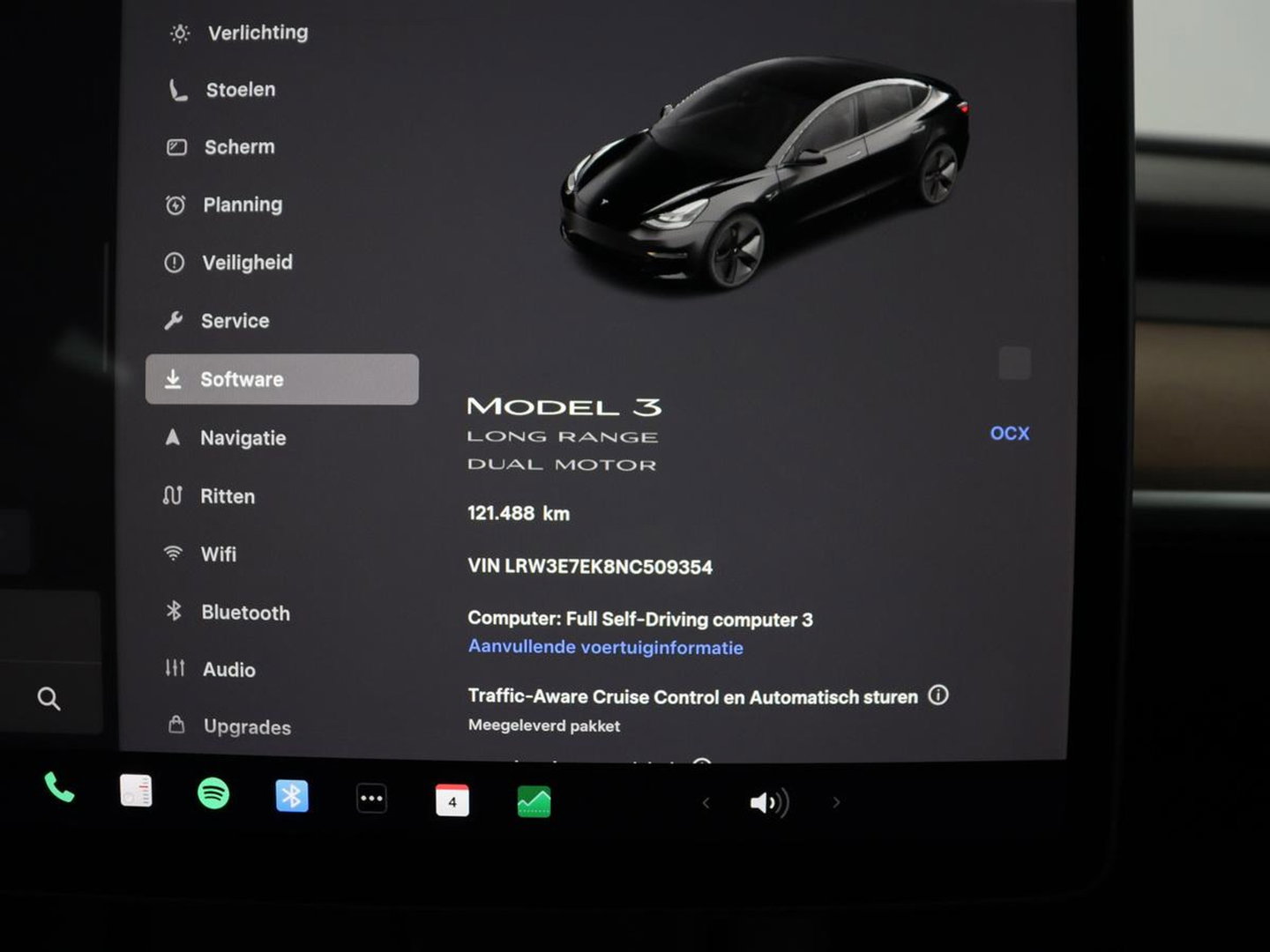 Tesla Model 3 Long Range AWD 75 kWh | SOH 88,8% | Panoramadak | Leder | Memory | Stuur/stoel verwarming | Achterbank verwarming | Adaptive cruise | Climate control